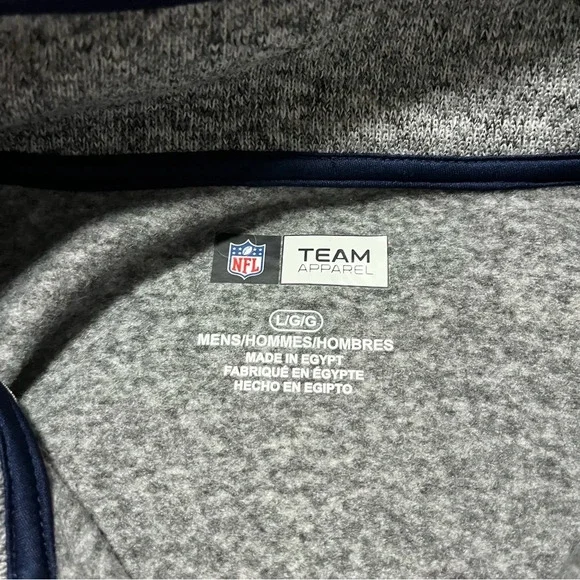 Denver Broncos NFL Team Apparel Men Size Large Pullover Sweatshirt Like New - Picture 5 of 7